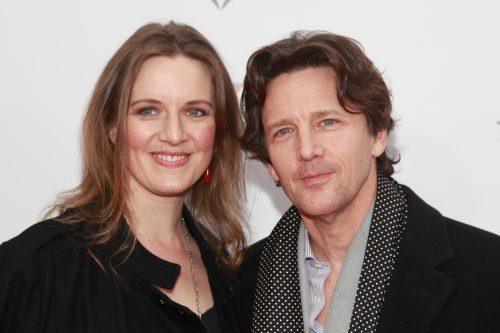 Dolores Rice and Andrew McCarthy at the premiere of "W.E." in 2012