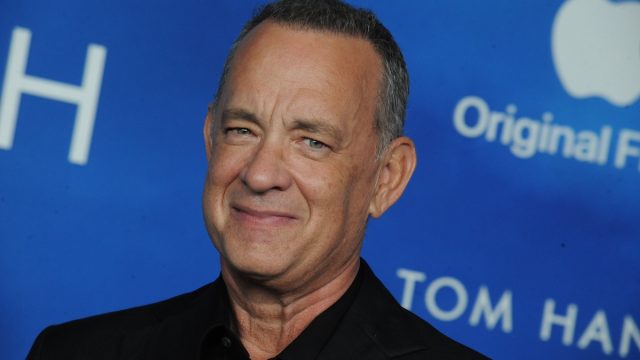 Tom Hanks at the premiere of "Finch" in 2021