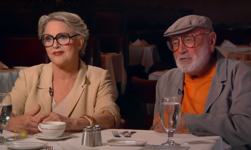 Sharon Gless and Barney Rosenzweig on "CBS This Morning" in 2021