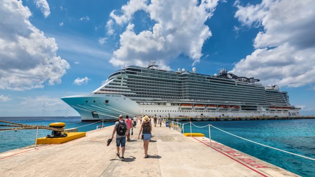 boarding cruise