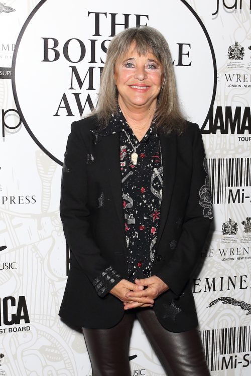 Suzi Quatro at the Boisdale Music Awards in 2021