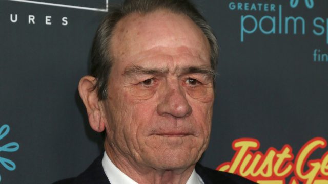Tommy Lee Jones at the premiere of "Just Getting Started" in 2017