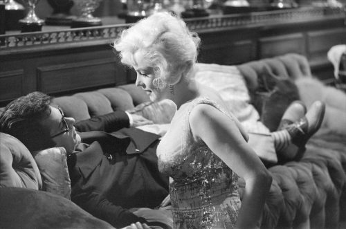 Tony Curtis and Marilyn Monroe in "Some Like It Hot"