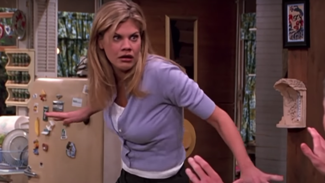 Kristen Johnston on "3rd Rock from the Sun"