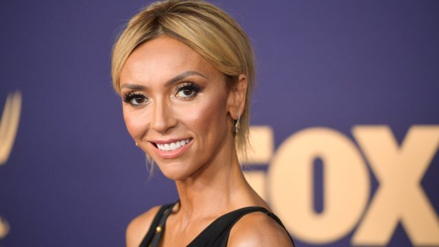 Giuliana Rancic purple Fox background