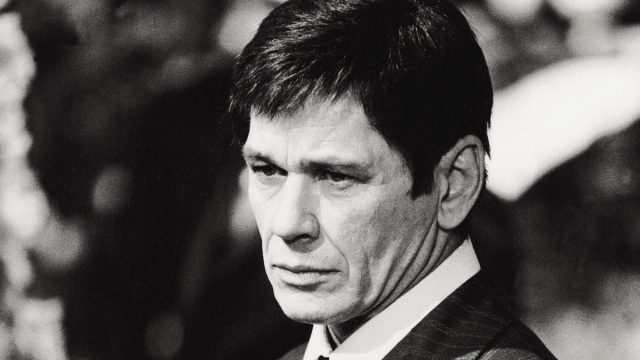 Charles Bronson on the set of "The Valachi Papers" in the 1970s