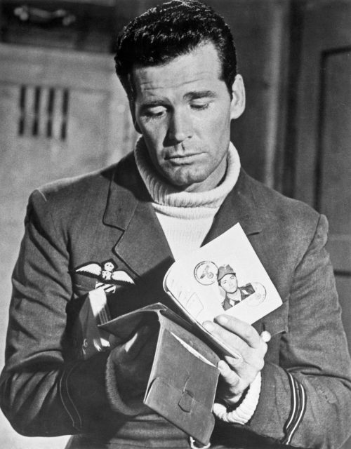 James Garner in "The Great Escape"