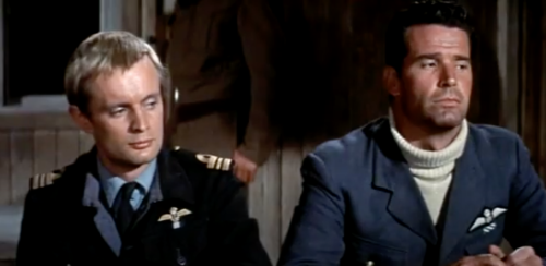 David McCallum and James Garner in "The Great Escape"