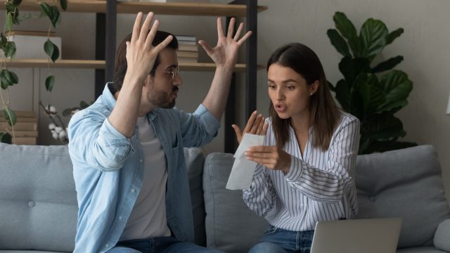 couple fighting
