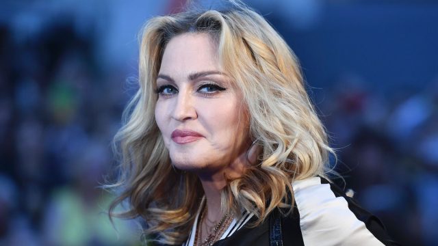 Madonna at a screening of "The Beatles Eight Days a Week: The Touring Years" in 2016