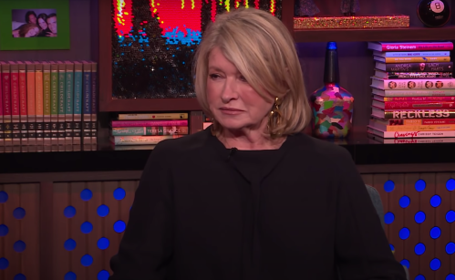 Martha Stewart on "Watch What Happens Live" in 2020