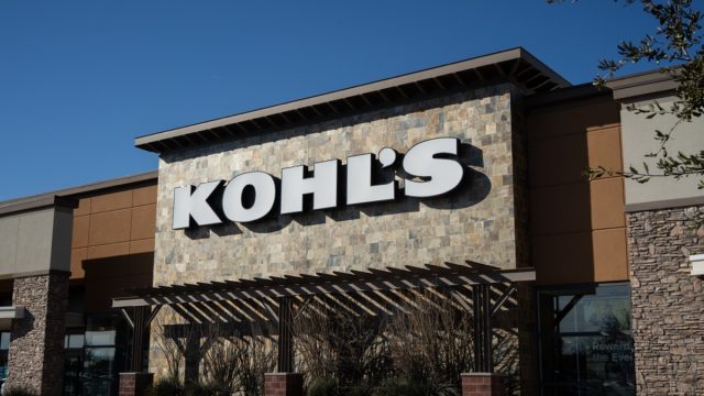 storefront of a Kohl's department store