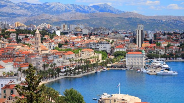 Scenic View of Split Croatia