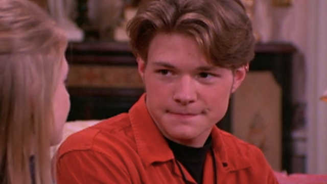 nate richert as harvey on sabrina the teenage witch