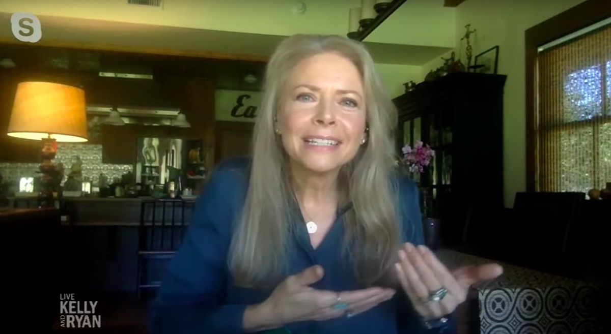 Faith Ford on Live with Kelly and Ryan in 2021