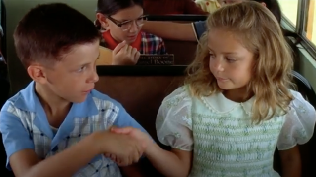 Michael Conner Humphreys and Hanna Hall in Forrest Gump