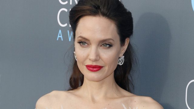 Angelina Jolie at the 2018 Critics' Choice Awards