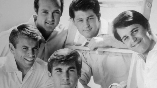 The Beach Boys' Al Jardine, Mike Love, Brian Wilson, Dennis Wilson, and Carl Wilson circa early 1960s