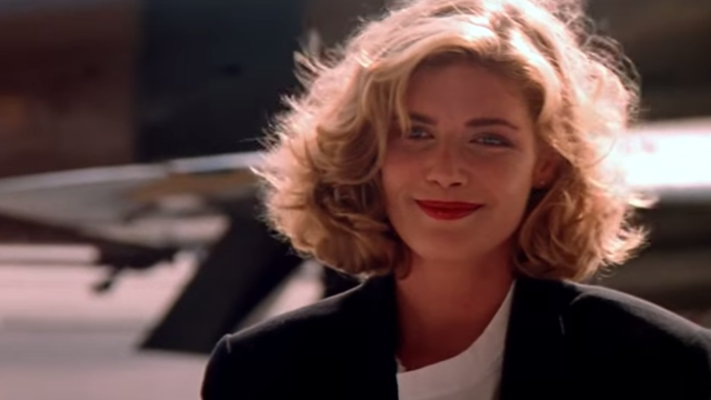 Kelly McGillis in "Top Gun"