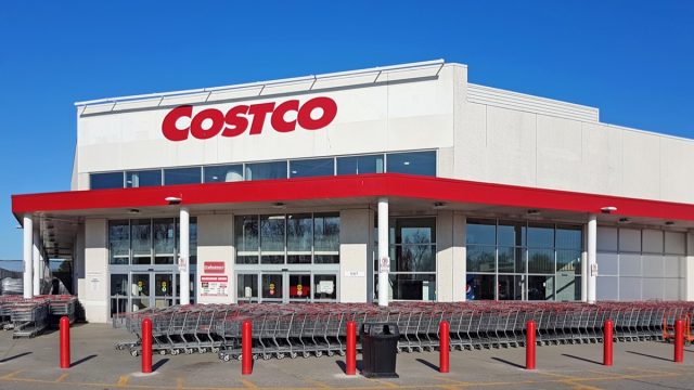 exterior of a costco wholesale location