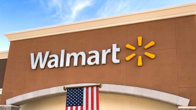 Walmart storefront