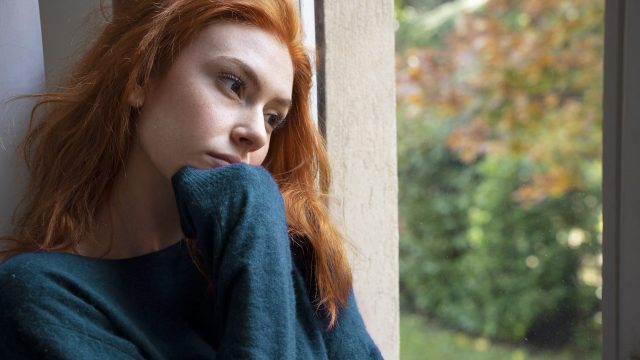 Sad,Woman,Feeling,Negative,Emotions,Alone,At,Home