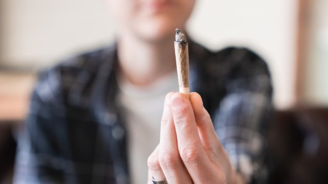 Close Up of a Joint