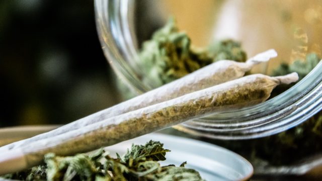 Two Joints with Marijuana