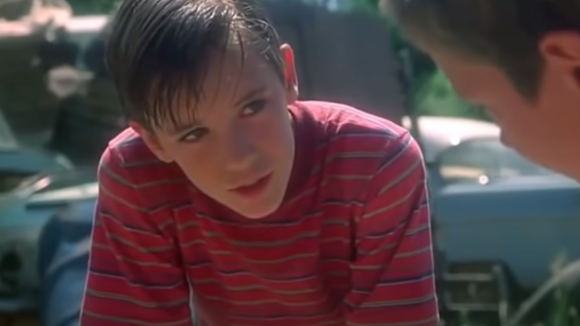 Wil Wheaton in "Stand by Me"