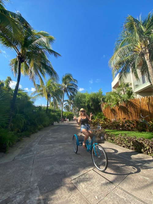 Tricycle at Rosewood Mayakoba