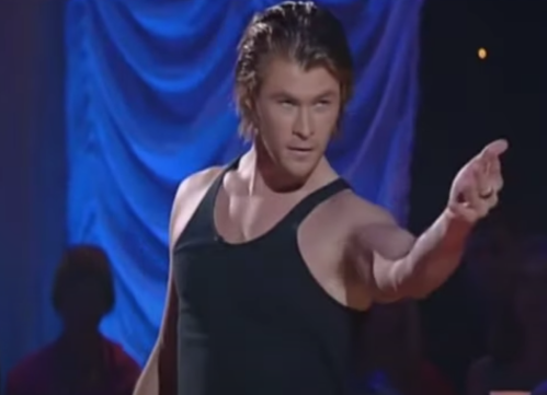 Chris Hemsworth on "Dancing with the Stars"