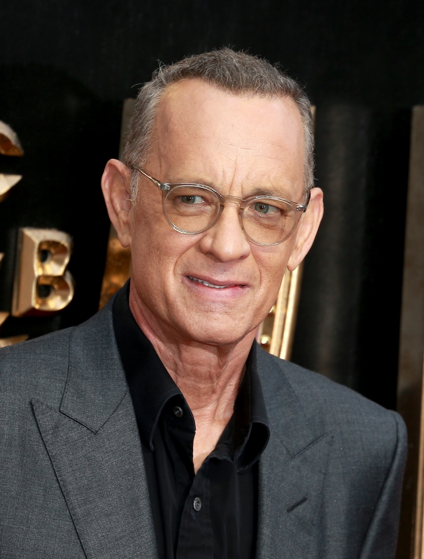 Tom Hanks at a UK screening of "Elvis" in May 2022