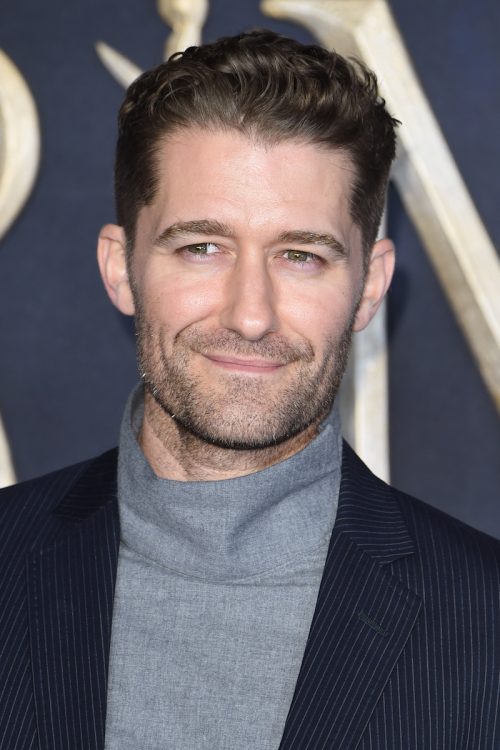 Matthew Morrison at the premiere of "Fantastic Beasts: The Crimes of Grindelwald" in 2018