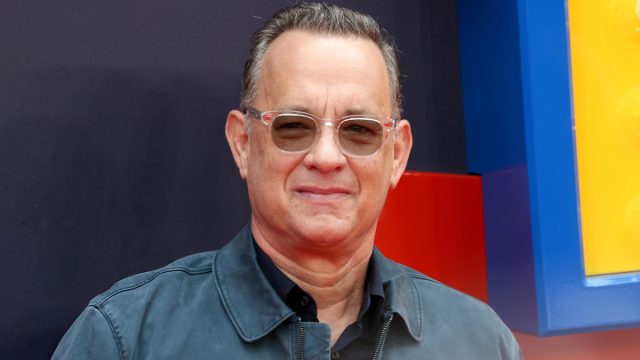 Tom Hanks at the European premiere of "Toy Story 4" in 2019