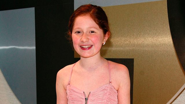 Emma Kinney at the Elie Tahari Boutique Soho in 2011