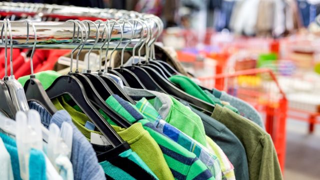 used clothing thrift store