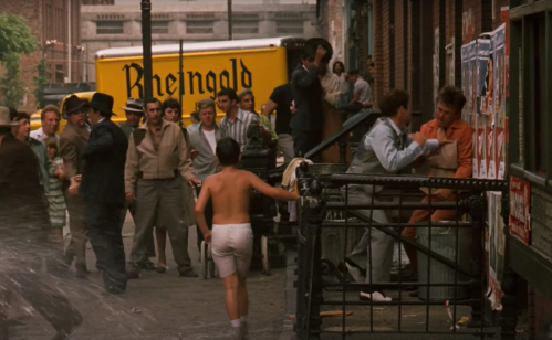 James Caan and Gianni Russo's fight scene in "The Godfather"