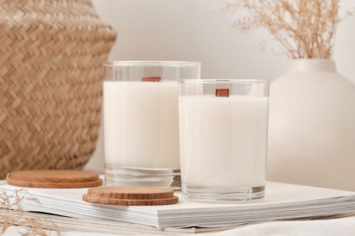 coconut candle