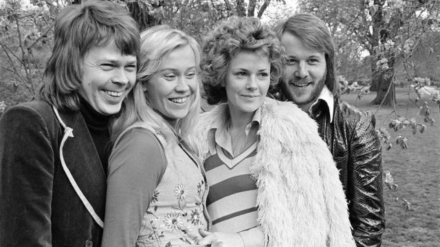 ABBA in Copenhagen in 1974
