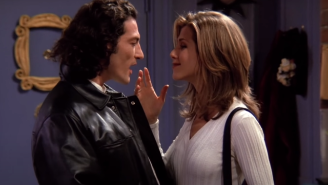 Cosimo Fusco and Jennifer Aniston on "Friends"