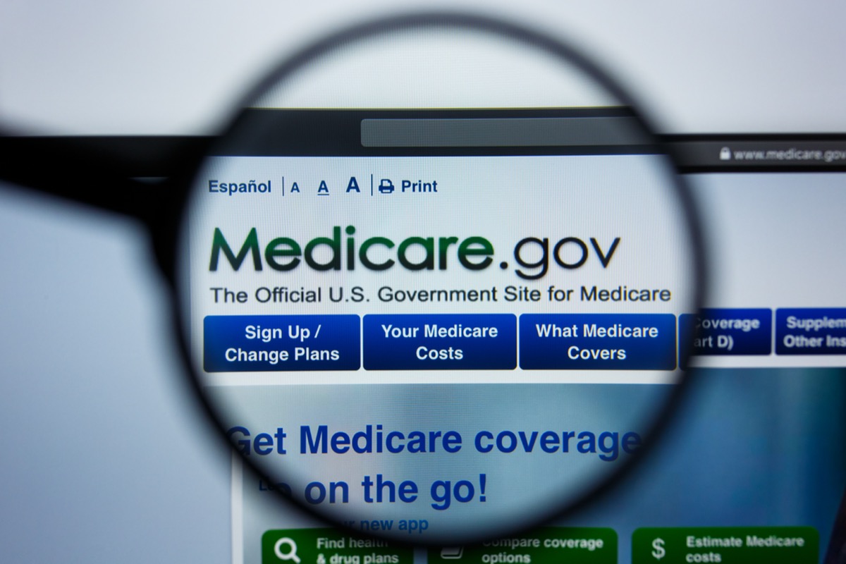 Medicare website