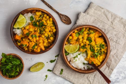 vegan pumpkin curry