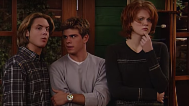 Will Friedle, Matthew Lawrence, and Maitland Ward on "Boy Meets World"