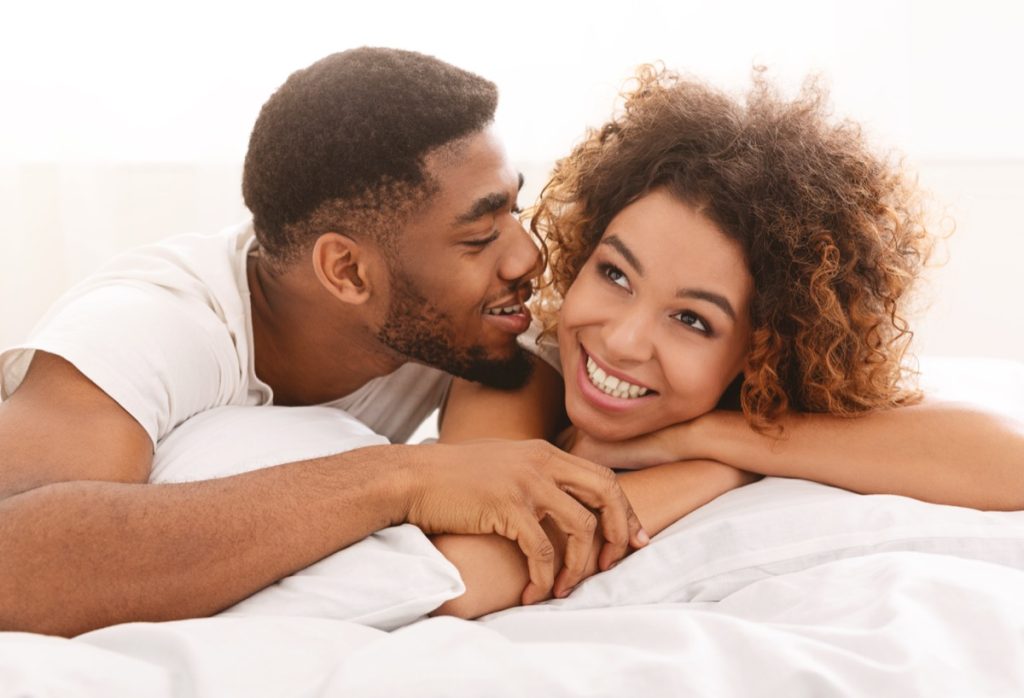 couple in bed