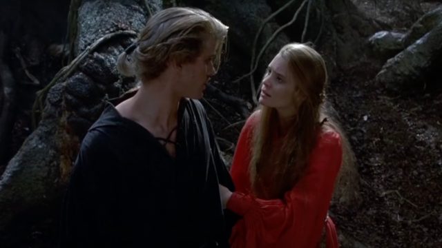 Cary Elwes and Robin Wright in The Princess Bride