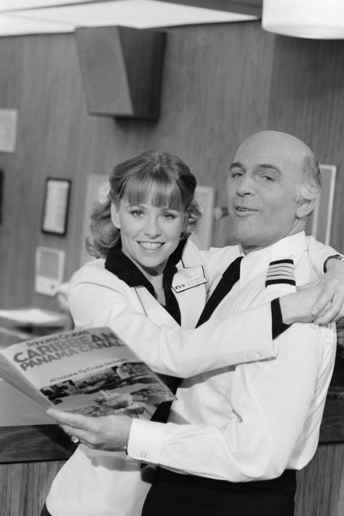 Lauren Tewes and Gavin MacLeod from "The Love Boat" in 1980