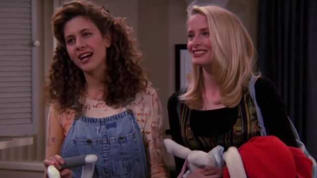 Jessica Hecht and Jane Sibbett on "Friends"