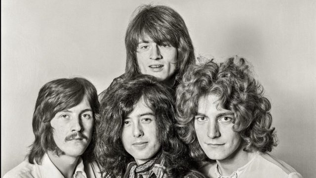 John Bonham, John Paul Jones, Robert Plant, and Jimmy Page of Led Zeppelin in 1968