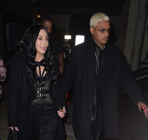 Cher and Alexander Edwards in Los Angeles on Nov. 2, 2022