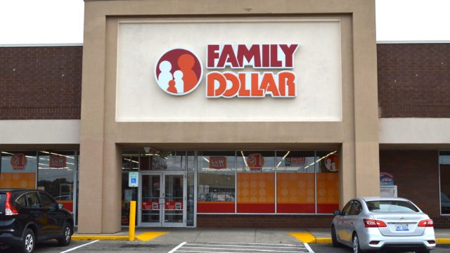 Columbus, OH/USA November 16,2018 : Family Dollar Variety Store. Family Dollar is a Subsidiary of Dollar Tree